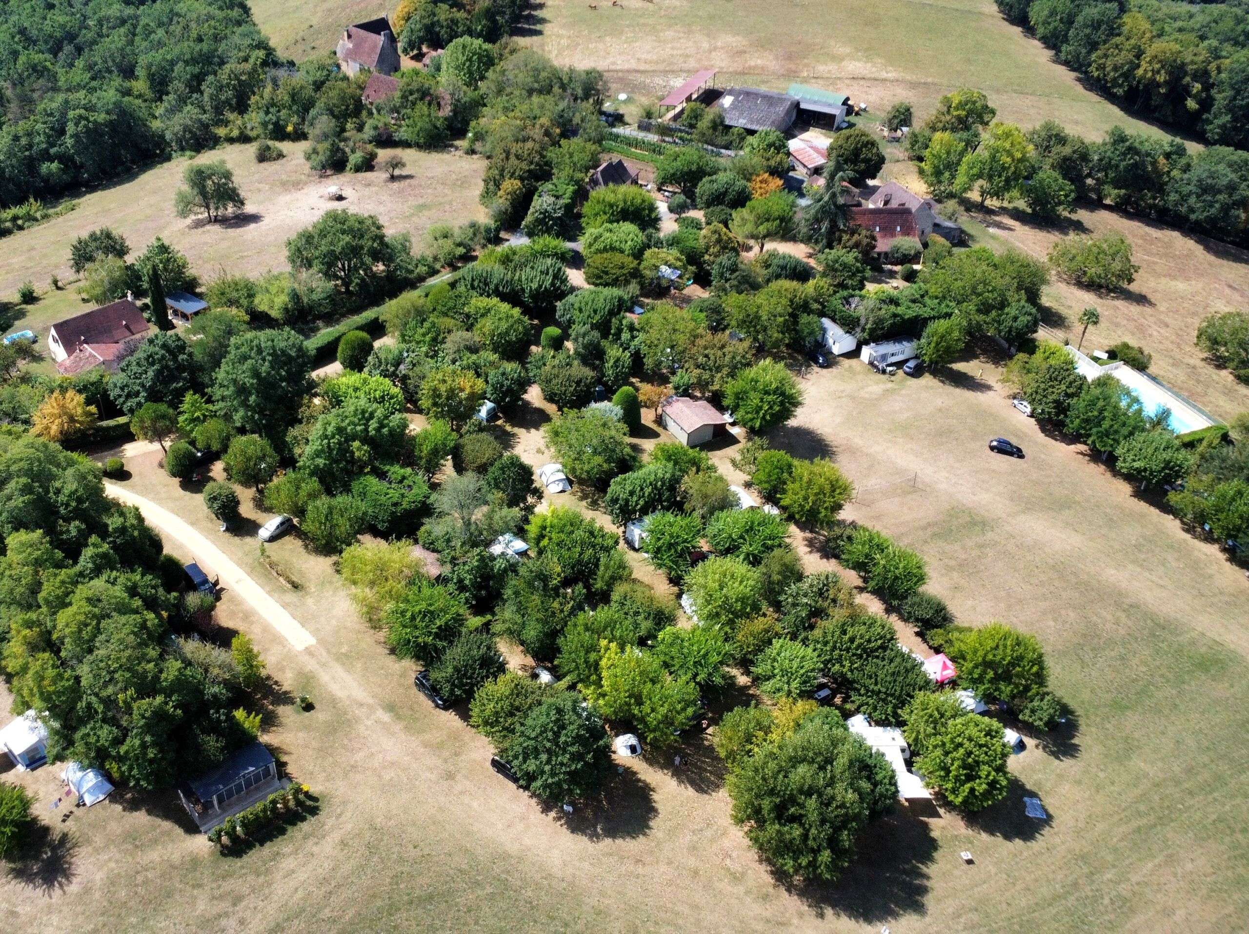 Camping Ferme de la Brauge en Dordogne