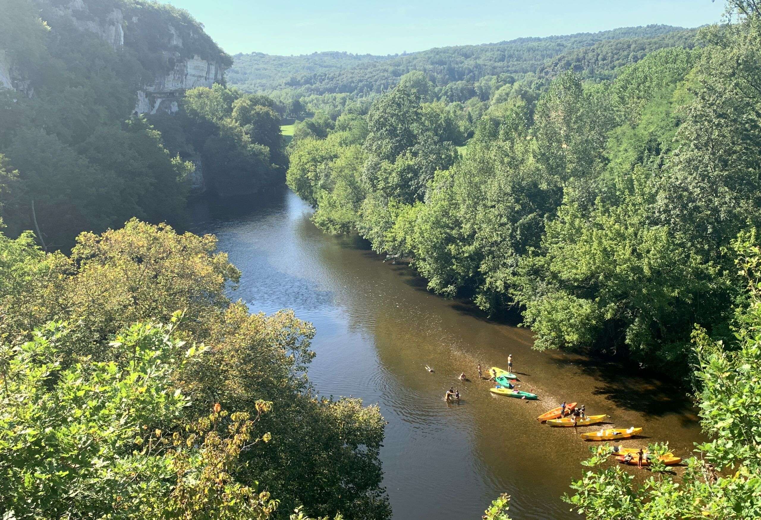 Canoe sur la Vézère