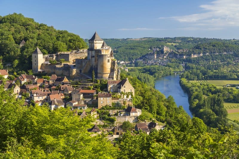 Castelnaud La Chapelle en Dordogne - Un des plus beaux village de France