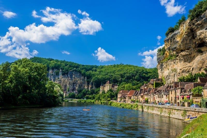 La Roque Gageac en Dordogne - Un des plus beaux villages de France