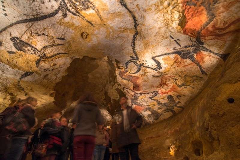 Grotte de Lascaux Salle des Taureaux